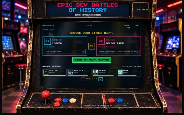 Screenshot of Epic Dev Battles of History
