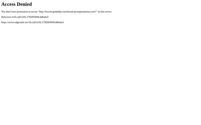 Screenshot of promptanatomy.com