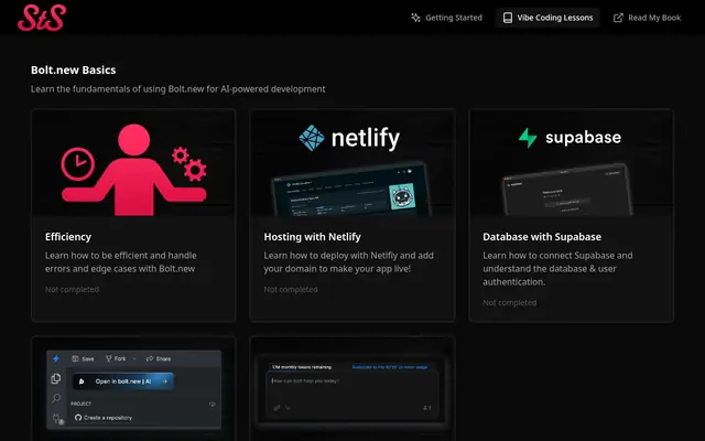 Screenshot of StS